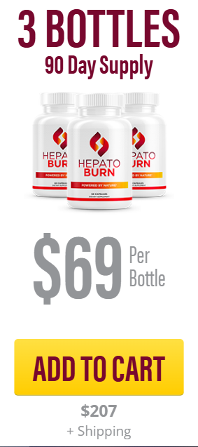 HEPATOBURN - 3 Bottles